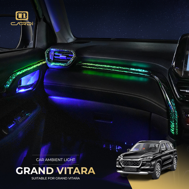 Integrated Trade and Manufacturing Symphony Car Ambient Led 21IN1 for D7 Suzuki Grand Vitara with Dynamic Color Modes