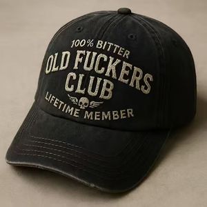 <span class=keywords><strong>Casquette</strong></span> de baseball brodée pour le commerce transfrontalier, No Side Old Fuckers Club Old <span class=keywords><strong>Guy</strong></span> Club, en coton, protection solaire, réglable - Product Image 4