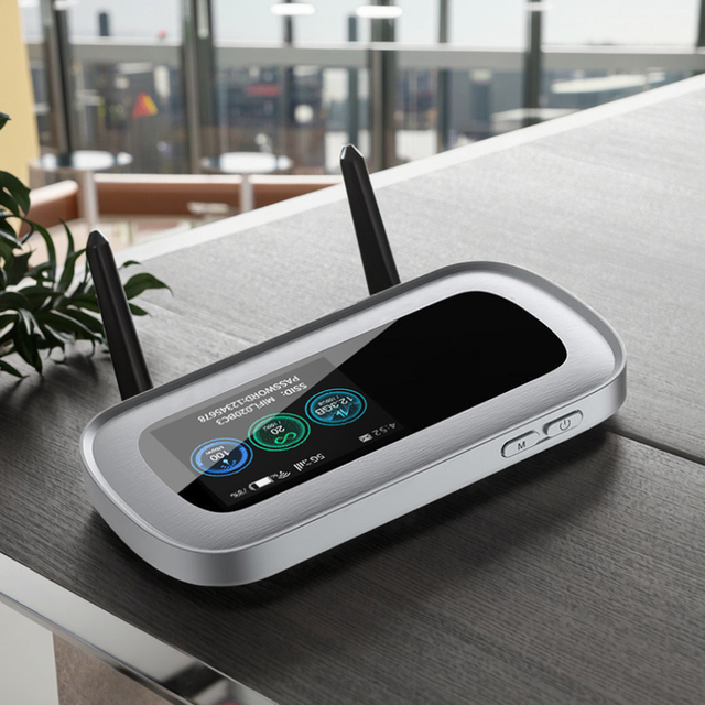 Portable Pocket WiFi Router 5G Universal 4G LTE Hotspot MF7701 E With SIM Card Slot 4200mAh