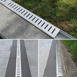 Plaque de couverture antirouille linéaire d'acier inoxydable de prix direct d'usine pour le <span class=keywords><strong>canal</strong></span> de cuisine - Product Image 5