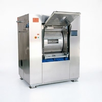 Laveuse-essoreuse industrielle à barrière zéro déchet 30 kg / Machine à laver à barrière sanitaire pour projets de blanchisserie médicale