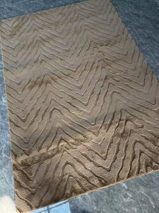 Tappeto in pelliccia di coniglio Faux all'ingrosso Jacquard <span class=keywords><strong>Texture</strong></span> Extra soffice Area tappeto per soggiorno tappeto di fabbrica - Product Image 5