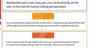 Традиционная китайская медицина керамические чашки для моксотерапии массажер керамические банки - Product Image 6
