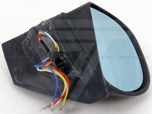 Gương chiếu hậu Carbon Fiber <span class=keywords><strong>Ralliart</strong></span> (Điện tử) dành cho Mitsubishi Lancer Evolution Evo 7-9 năm 2001-2007 - Product Image 3