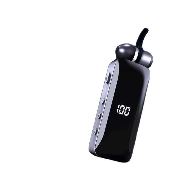 40 Hours Long Battery Life Handsfree Single Ear Earphone F906 in Ear Headphone Wireless Business Earphones for Driver Trucker