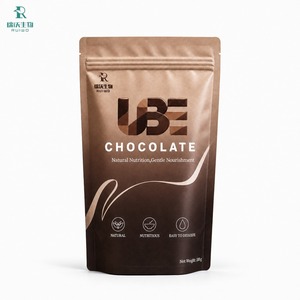 Mélange pour Smoothie, Yaourt Glacé et Milkshake à la <span class=keywords><strong>Fraise</strong></span> et au Yam Violet (Ube) pour Magasins de Boissons, Qualité Alimentaire, 500g - Product Image 2