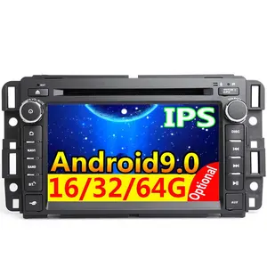 Android 9 + radio + de audio de coche + Sistema de GMC Yukon Tahoe Acadia Hummer H2 autoradio Tahoe atravesar BUICK gps de de