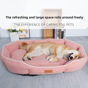 Bestseller Erwachsenengröße Klassisches Modisches Hunde- und Katzenbett Rechteckiger Höhlenstil Bedruckt Nachhaltig Umweltfreundlich Tragbar Für Alle Jahreszeiten Karton - Product Image 4