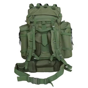 Large Capacity Outdoor Oxford <b>Backpack</b> Durable 80L Travel Pack with Detachable Pockets for <b>Hiking</b> & Camping - Product Image 1