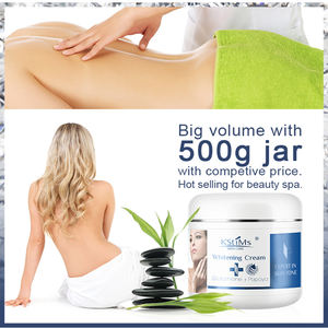 China Custom Hoge Kwaliteit Witte Formule Kurkuma Anti Veroudering Glow Kokosnoot Collageen Vitamine C Verlichting Gezicht Body Cream Versteviging - Product Image 5