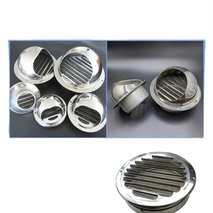 Rejilla <span class=keywords><strong>de</strong></span> Ventilación Personalizada <span class=keywords><strong>de</strong></span> Acero Inoxidable 304 201 con Tapa Impermeable para Exteriores y Sótanos - Product Image 3