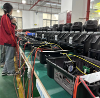 Lampu Panggung Moving Head Beam Wash Spot 3in1 Zoom 380w BSW Populer, Lampu Spot Panggung 380w, Mode Kontrol DMX512, untuk DJ, Klub, dan Panggung