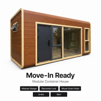 Maison conteneur modulaire extensible 20 pieds 40 pieds, cabine préfabriquée en structure acier pour camp de chantier