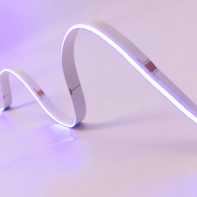 Side Emitting COB LED Strip 630LEDS/M RGB Color Light DC24V COB RGB Strip