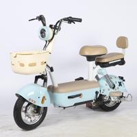 Moto électrique 500W 48V tout-terrain avec pédales et suspension pour motos électriques britanniques, tension 60V