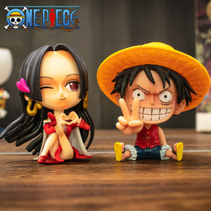 Dibujos animados Anime 1 pieza Luffy <span class=keywords><strong>Zoro</strong></span> personaje modelo Pvc sentado <span class=keywords><strong>figura</strong></span> de acción coche ornamento - Product Image 5
