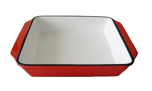 Poêle à 60 plats en fonte émaillé, ustensile de cuisine, rôtissoire pour cils - Product Image 6