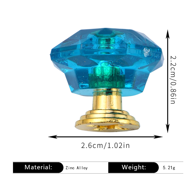 Base en or bleu-vert