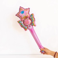 Ailes de fée papillon avec ballon à tenir, pour filles, idéal pour marché nocturne, stand, ou comme accessoire photo pour célébrités d'Internet