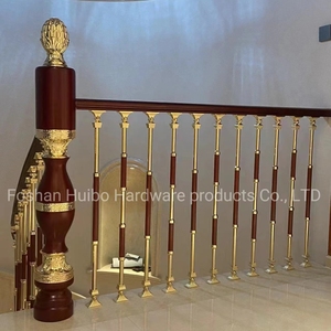 New phong cách hiện đại cầu thang lan can lan can thiết kế Antique Brass trang trí lan can cho cầu thang hoặc ban công - Product Image 5