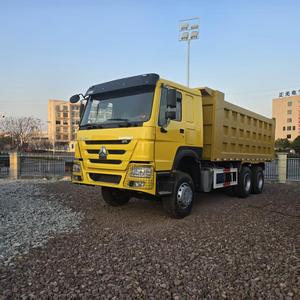 Camions HOWO en vente, modèles très demandés, 380, 400, 420 CV, camion à benne basculante, camion lourd d'occasion, camion de transport HOWO 6 * 4, en stock - Product Image 2