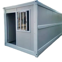 Cbox certifié CE, pliable, facile à installer, maison préfabriquée modulaire pour secours en cas de tremblement de terre, bureau, école, gymnase