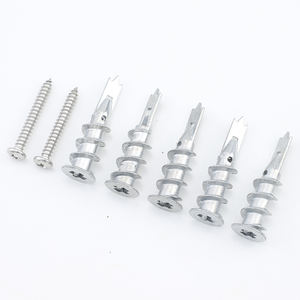 Anclaje Autoperforante de Aleación de Zinc y Acero de 13*41 mm para Placas de Yeso, Anclaje para Paredes Huecas - Product Image 3