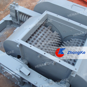 Trituradora de un solo rodillo y mini trituradora de arena de rodillo, trituradora de maíz de doble rodillo para Molino de pellets de alimentación animal - Product Image 4