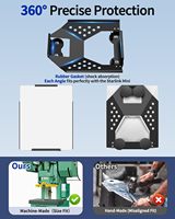 Soporte Starlink Mini de Acero Inoxidable con Succión Magnética de Doble Uso para RV, Camiones, Barcos V4, Ideal para Camping en Condiciones Extremas de Alta Velocidad