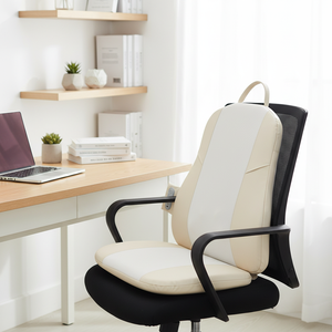 Masajeador de Espalda 3 en 1 Integrado con Compresión Caliente y Terapia de Vibración para Soporte Lumbar, Ideal para Estar Sentado Durante Mucho Tiempo - Product Image 1