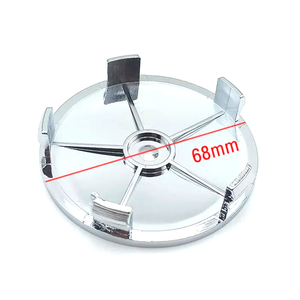 Tapas de Rueda Universales de 68 mm, ABS Cromado, para E39/E46/E60/E90/E87/E53/F10F30/X1-X7, Accesorios - Product Image 3