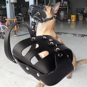 Muselière pour chiens de petite taille <span class=keywords><strong>Malinois</strong></span> Doberman Rottweiler Berger allemand - Ensemble complet anti-morsure (Entraînement) - Product Image 3
