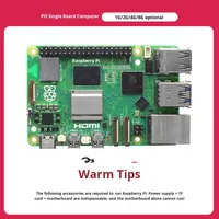Placa de Desarrollo Abierto Raspberry Pi 5 de 8GB con Puertos USB-A y Ranura para Tarjeta MicroSD para Programación en Python y Kit de IA