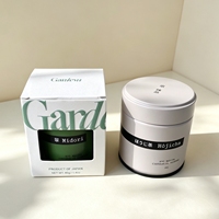 Boîte à thé matcha vide personnalisable avec couvercle à vis, hermétique, de qualité alimentaire, pour emballer la poudre de matcha, avec boîte en carton personnalisée