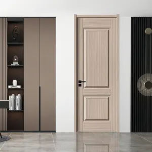 Современная Высококачественная домашняя Звукоизоляционная Экологическая дверь, дверь для спальни, коммерческая деревянная дверь