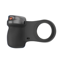 Empuñadura para Obturador de Cámara de Smartphone, Control Remoto Inalámbrico Desmontable, Luz de Relleno Ajustable de Tres Niveles para Teléfono Móvil