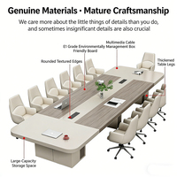 Meubles commerciaux, tables et chaises de conférence de luxe de grande taille pour les bureaux, écologiques, modulaires, durables, modernes