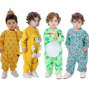 Herbst Hot Sale Tier Baby Stram pler Kleinkind Entzückende Jumps uit Säuglings bekleidung für Mädchen