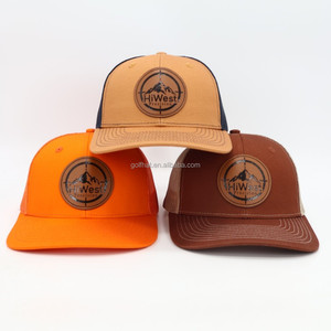 Casquette de baseball à 6 panneaux avec logo brodé personnalisé, casquette trucker avec impression en relief, casquette hip hop décontractée Richardson 112 - Product Image 4