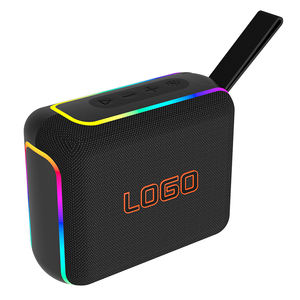 Haut-parleur sans fil portable OEM 5W tendance avec éclairage RGB, Bluetooth 5.4, prise en charge du logo personnalisé et du cordon pour le cyclisme en extérieur - Product Image 1