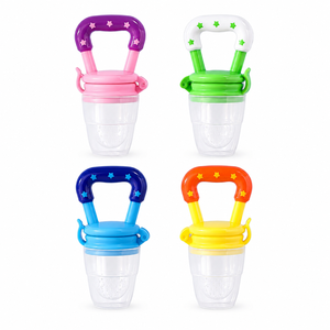 Sucette d'alimentation pour bébé avec tétine en silicone sans PVC ni BPA, jouet de dentition pour nourrissons et tout-petits de 0 à 12 mois - Product Image 6