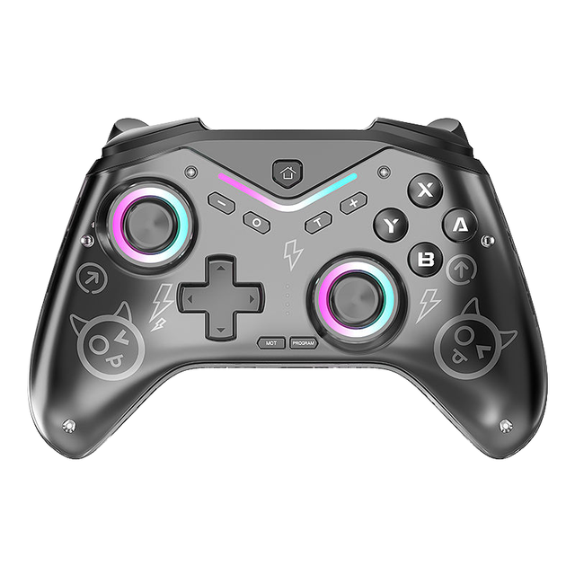 CM-619 RGB Light Wireless Mobile Gaming Controller Hall Rocker Vibration BT Gamepad for Switch Steam IOS Android PC Mobile Phone