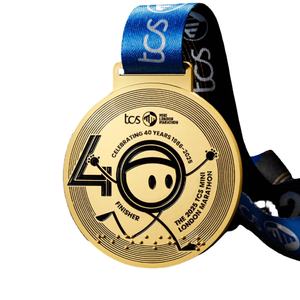 16 Jahre Factory Custom Finisher Gold Silber Metall medaille Sport Marathon Award Zink legierung - Product Image 1