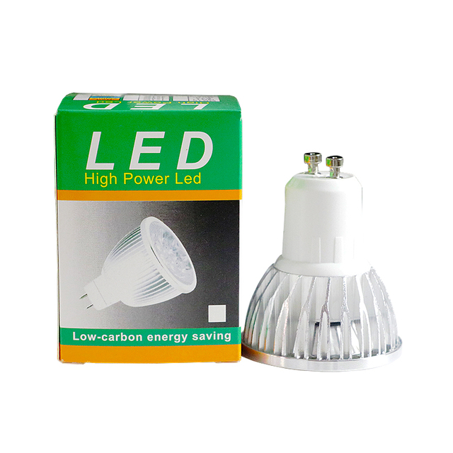 Modern Mini Gu10 Led Spotlight MR16 COB Bulbs 2700k 3w Aluminum Housing Led Bulbs
