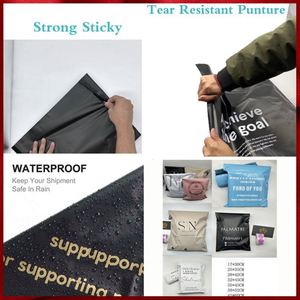 Biodegradable Custom LOGO Pink Mailing Bags 6x9 10x13 Small Medium Biag Poly Shipping Mailer - Product Image 2