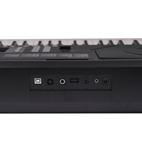 Clavier de piano électronique professionnel portable à 61 touches avec instrument de musique à haut-parleur intégré