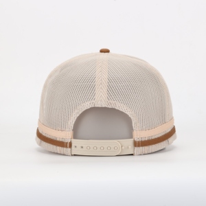 Casquettes de camionneur en coton à logo personnalisé unisexe, impression numérique, design rayé élégant pour l'extérieur et les voyages - Product Image 5