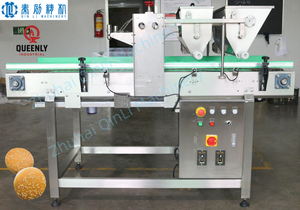 QINLI Macchina Elettrica Automatica per Stendere Impasti di Sesamo e Avena, Velocità Regolabile, Acciaio Inossidabile 304 per Alimenti, 10000 Pezzi/ora - Product Image 3