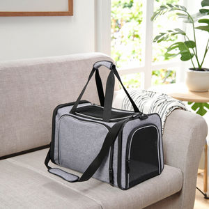 Pet köpek kedi yumuşak taraflı taşıyıcı <span class=keywords><strong>2</strong></span> yan genişletilebilir katlanabilir kedi taşıyıcı seyahat açık kullanım Pet seyahat taşıyıcısı - Product Image 3