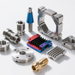 Pièces métalliques de précision CNC à prototypage rapide 3/4/5 axes, pièces en aluminium anodisé personnalisées, fraisage, tournage, services d'usinage CNC - Product Image 3